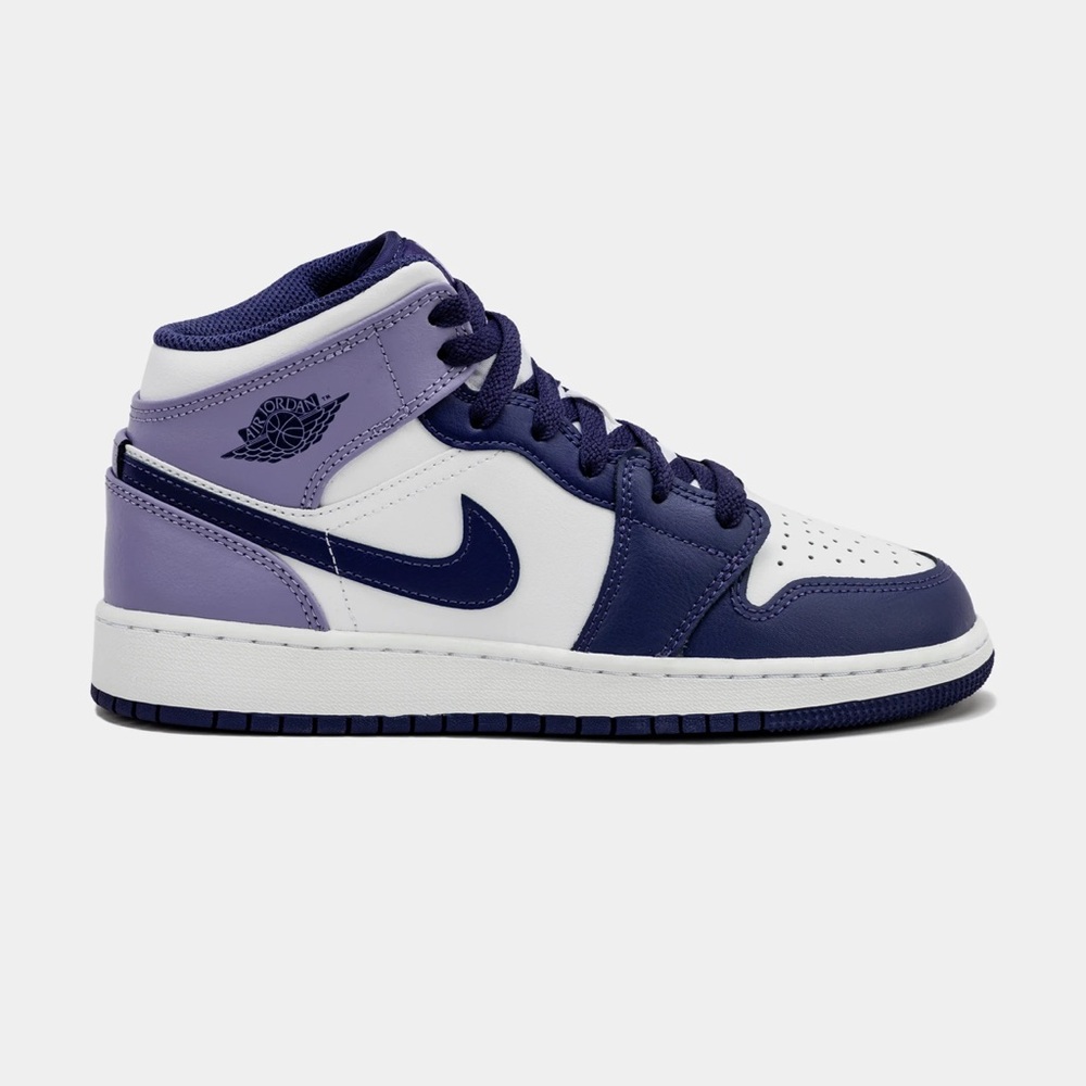 Kids 13c Nike Air Jordan Mid Sneakers - Sky J Purple